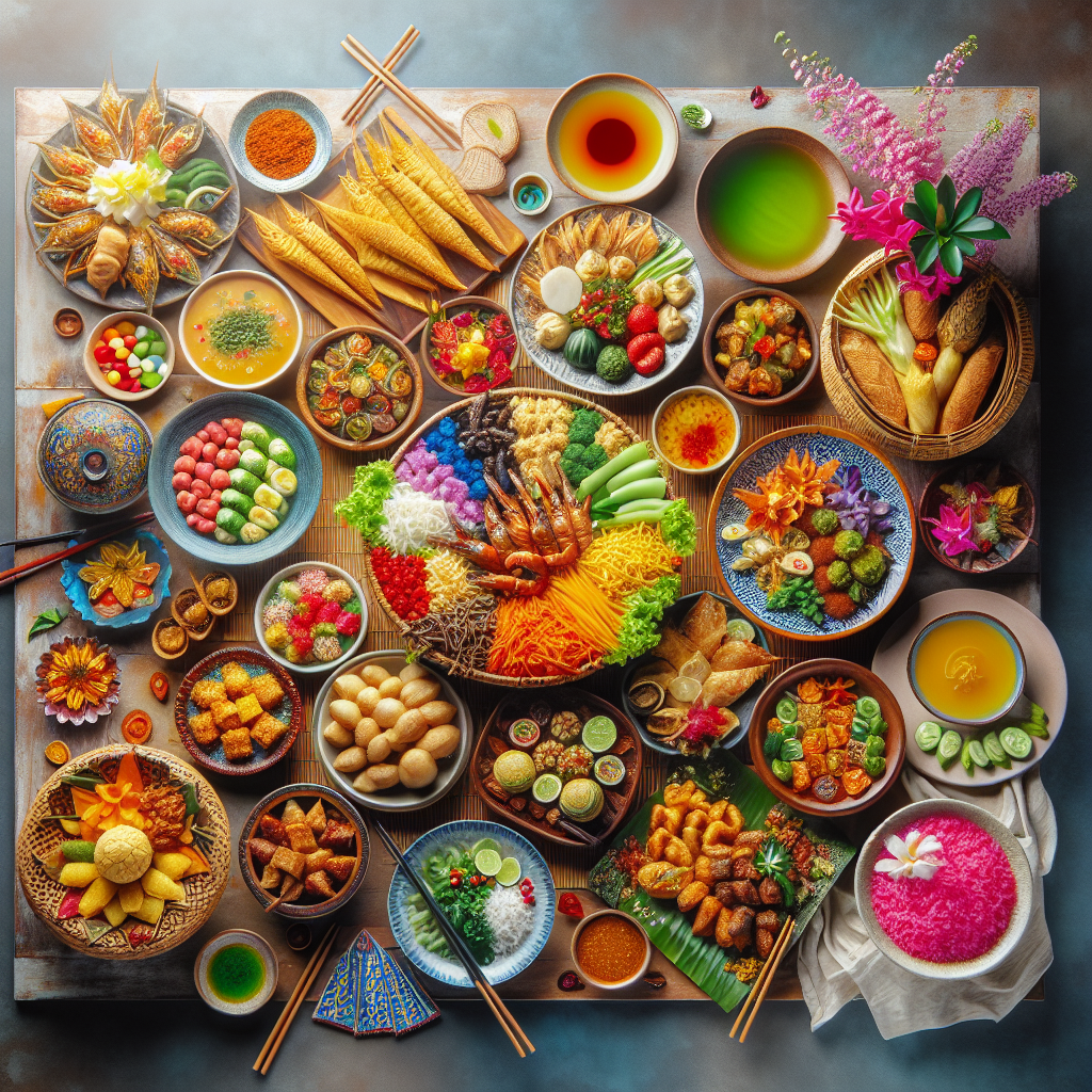 Keindahan Visual dalam Gambar Makanan Khas Indonesia yang Menggugah Selera
