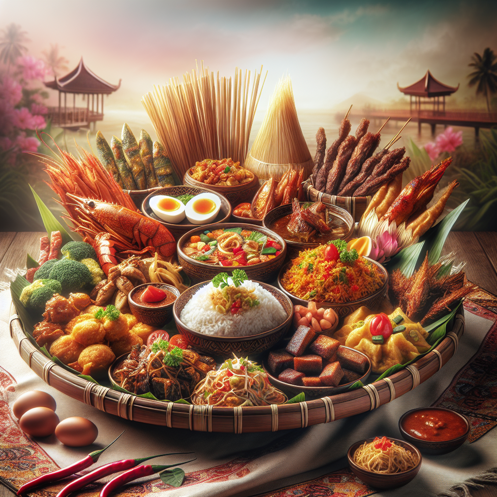 Keanekaragaman Makanan Nasional Indonesia yang Menggugah Selera