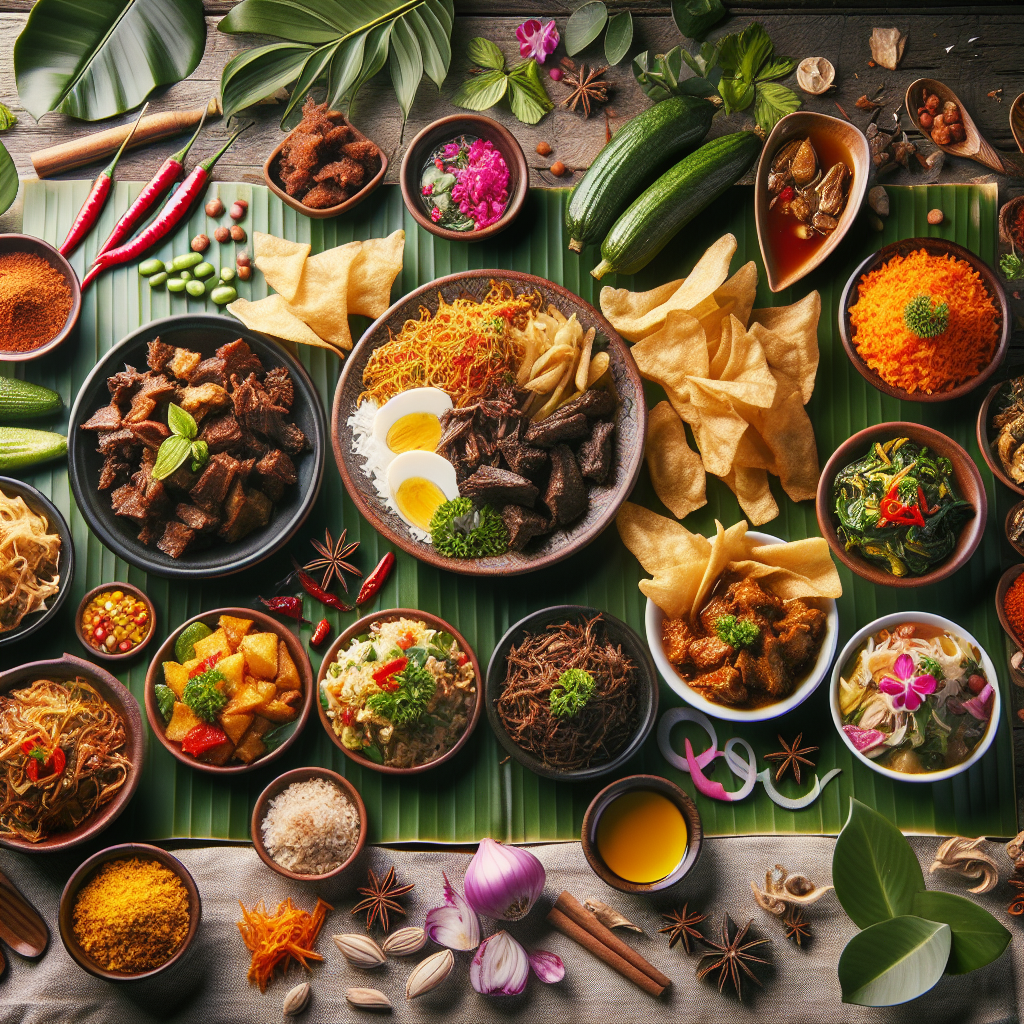 Kelezatan Gambar Makanan Indonesia dalam Seni Kuliner Berbagai Daerah